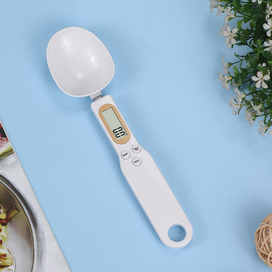 Handheld Electronic Digital Spoon Scales, 500g/0.1g Accurate Weighing Teaspoon Scale, With LCD Display